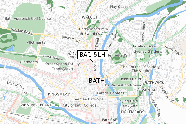 BA1 5LH map - small scale - OS Open Zoomstack (Ordnance Survey) BA1 5LH map - small scale - OS Open Zoomstack (Ordnance Survey)
