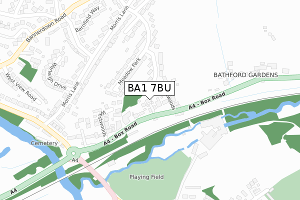 BA1 7BU map - large scale - OS Open Zoomstack (Ordnance Survey) BA1 7BU map - large scale - OS Open Zoomstack (Ordnance Survey)