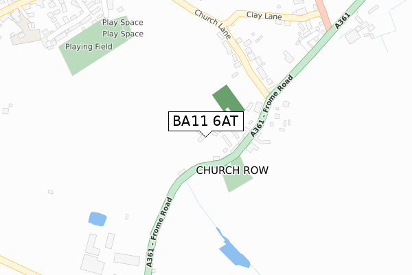 BA11 6AT map - large scale - OS Open Zoomstack (Ordnance Survey) BA11 6AT map - large scale - OS Open Zoomstack (Ordnance Survey)
