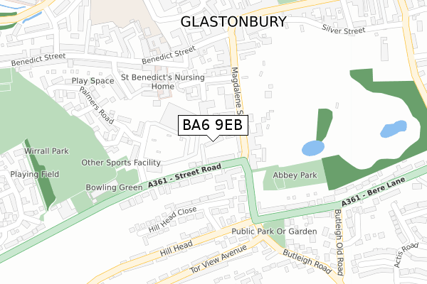 BA6 9EB map - large scale - OS Open Zoomstack (Ordnance Survey) BA6 9EB map - large scale - OS Open Zoomstack (Ordnance Survey)