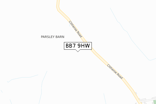BB7 9HW map - large scale - OS Open Zoomstack (Ordnance Survey) BB7 9HW map - large scale - OS Open Zoomstack (Ordnance Survey)