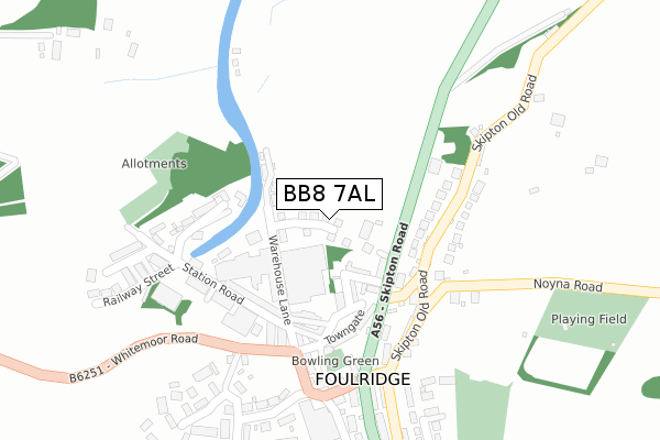 BB8 7AL map - large scale - OS Open Zoomstack (Ordnance Survey) BB8 7AL map - large scale - OS Open Zoomstack (Ordnance Survey)