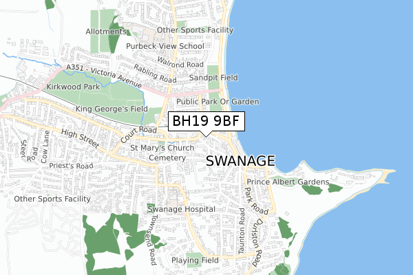 BH19 9BF map - small scale - OS Open Zoomstack (Ordnance Survey) BH19 9BF map - small scale - OS Open Zoomstack (Ordnance Survey)