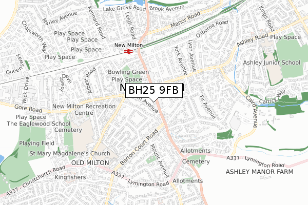 BH25 9FB map - small scale - OS Open Zoomstack (Ordnance Survey) BH25 9FB map - small scale - OS Open Zoomstack (Ordnance Survey)