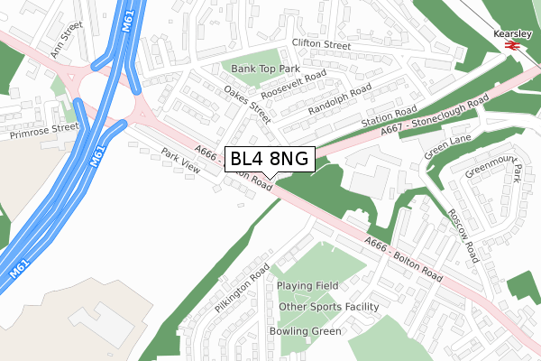 BL4 8NG map - large scale - OS Open Zoomstack (Ordnance Survey) BL4 8NG map - large scale - OS Open Zoomstack (Ordnance Survey)