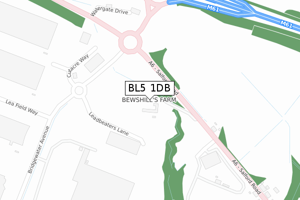 BL5 1DB map - large scale - OS Open Zoomstack (Ordnance Survey) BL5 1DB map - large scale - OS Open Zoomstack (Ordnance Survey)