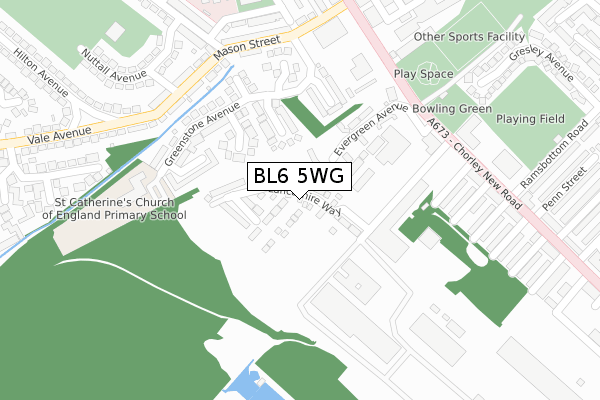 BL6 5WG map - large scale - OS Open Zoomstack (Ordnance Survey) BL6 5WG map - large scale - OS Open Zoomstack (Ordnance Survey)