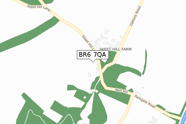 BR6 7QA maps, stats, and open data