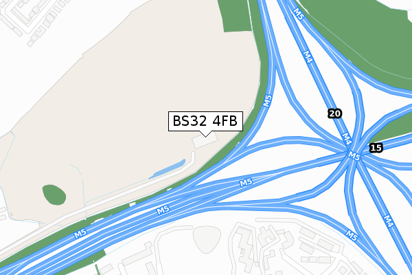 BS32 4FB map - large scale - OS Open Zoomstack (Ordnance Survey) BS32 4FB map - large scale - OS Open Zoomstack (Ordnance Survey)