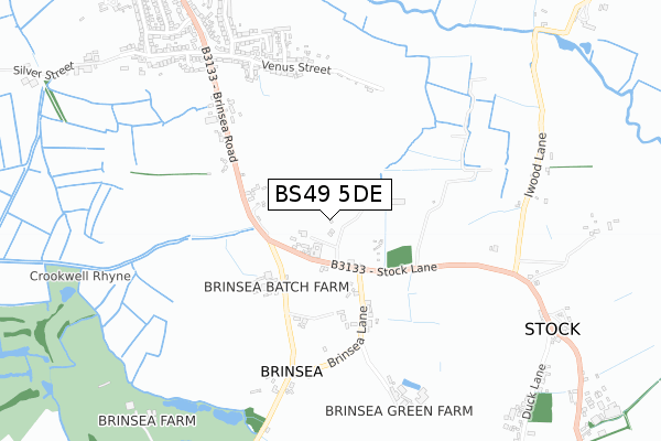 BS49 5DE map - small scale - OS Open Zoomstack (Ordnance Survey) BS49 5DE map - small scale - OS Open Zoomstack (Ordnance Survey)