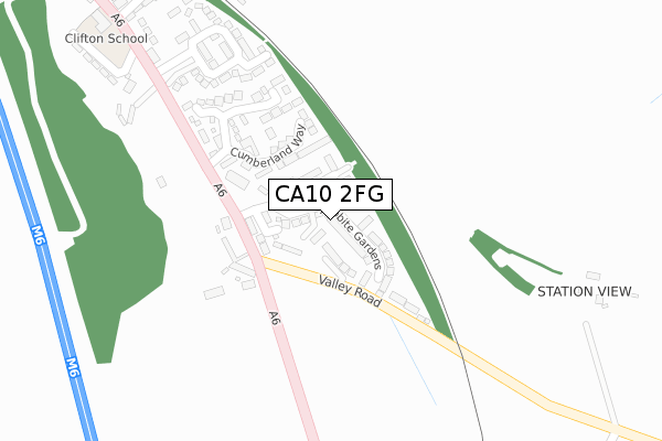 CA10 2FG map - large scale - OS Open Zoomstack (Ordnance Survey) CA10 2FG map - large scale - OS Open Zoomstack (Ordnance Survey)