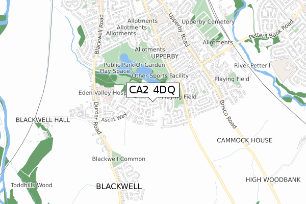 CA2 4DQ map - small scale - OS Open Zoomstack (Ordnance Survey) CA2 4DQ map - small scale - OS Open Zoomstack (Ordnance Survey)