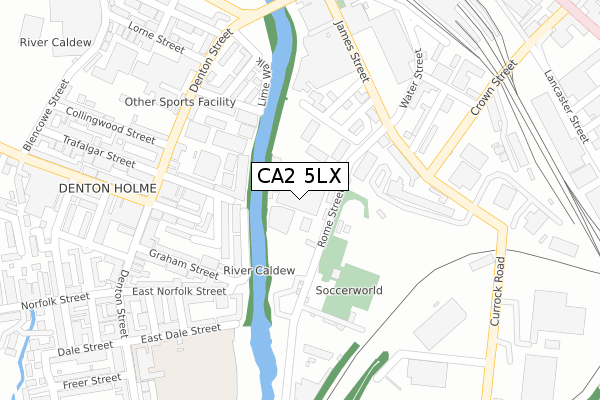 CA2 5LX map - large scale - OS Open Zoomstack (Ordnance Survey) CA2 5LX map - large scale - OS Open Zoomstack (Ordnance Survey)