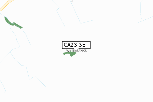 CA23 3ET map - large scale - OS Open Zoomstack (Ordnance Survey)