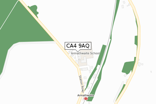 CA4 9AQ map - large scale - OS Open Zoomstack (Ordnance Survey) CA4 9AQ map - large scale - OS Open Zoomstack (Ordnance Survey)