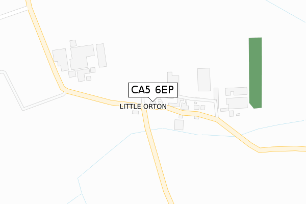 CA5 6EP map - large scale - OS Open Zoomstack (Ordnance Survey)