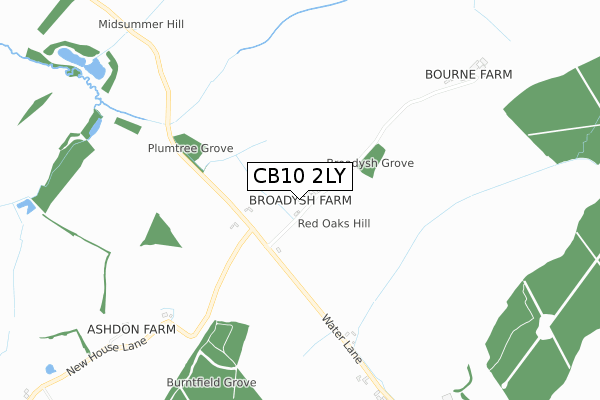 CB10 2LY map - small scale - OS Open Zoomstack (Ordnance Survey) CB10 2LY map - small scale - OS Open Zoomstack (Ordnance Survey)