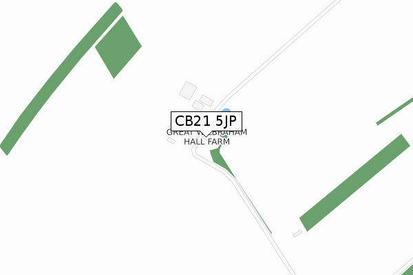 CB21 5JP map - large scale - OS Open Zoomstack (Ordnance Survey) CB21 5JP map - large scale - OS Open Zoomstack (Ordnance Survey)