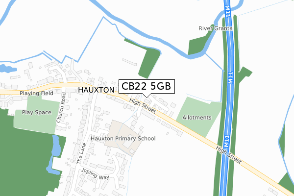 CB22 5GB map - large scale - OS Open Zoomstack (Ordnance Survey) CB22 5GB map - large scale - OS Open Zoomstack (Ordnance Survey)