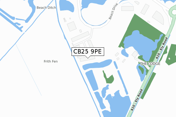 CB25 9PE map - large scale - OS Open Zoomstack (Ordnance Survey) CB25 9PE map - large scale - OS Open Zoomstack (Ordnance Survey)