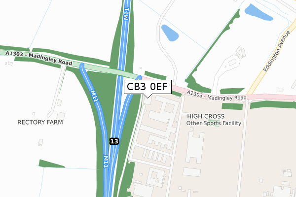 CB3 0EF map - large scale - OS Open Zoomstack (Ordnance Survey) CB3 0EF map - large scale - OS Open Zoomstack (Ordnance Survey)
