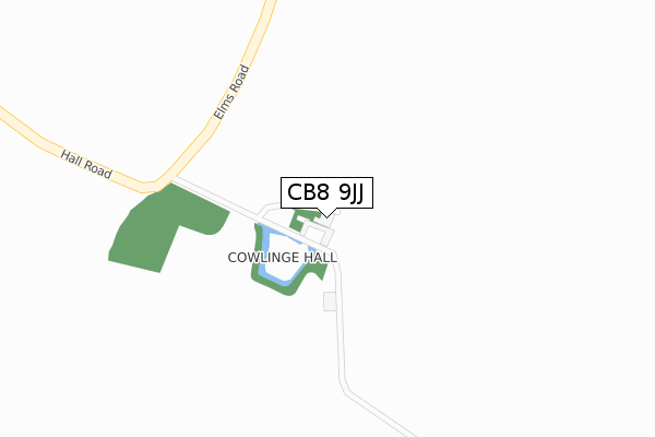 CB8 9JJ map - large scale - OS Open Zoomstack (Ordnance Survey) CB8 9JJ map - large scale - OS Open Zoomstack (Ordnance Survey)