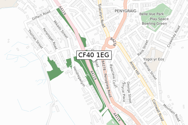 CF40 1EG map - large scale - OS Open Zoomstack (Ordnance Survey) CF40 1EG map - large scale - OS Open Zoomstack (Ordnance Survey)