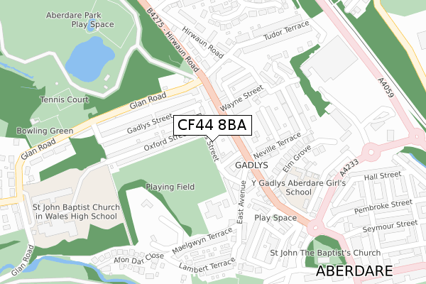 CF44 8BA map - large scale - OS Open Zoomstack (Ordnance Survey) CF44 8BA map - large scale - OS Open Zoomstack (Ordnance Survey)