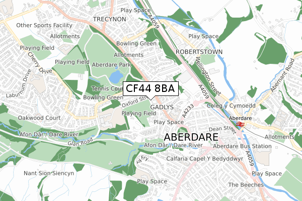 CF44 8BA map - small scale - OS Open Zoomstack (Ordnance Survey) CF44 8BA map - small scale - OS Open Zoomstack (Ordnance Survey)