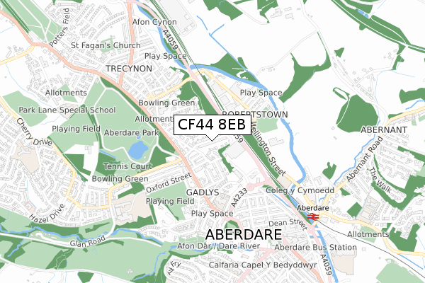 CF44 8EB map - small scale - OS Open Zoomstack (Ordnance Survey) CF44 8EB map - small scale - OS Open Zoomstack (Ordnance Survey)