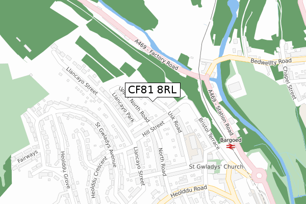 CF81 8RL map - large scale - OS Open Zoomstack (Ordnance Survey) CF81 8RL map - large scale - OS Open Zoomstack (Ordnance Survey)