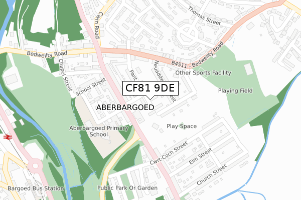 CF81 9DE map - large scale - OS Open Zoomstack (Ordnance Survey) CF81 9DE map - large scale - OS Open Zoomstack (Ordnance Survey)