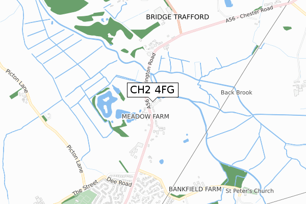 CH2 4FG map - small scale - OS Open Zoomstack (Ordnance Survey) CH2 4FG map - small scale - OS Open Zoomstack (Ordnance Survey)