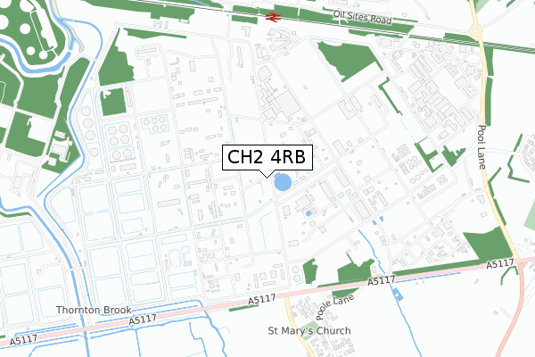 CH2 4RB map - small scale - OS Open Zoomstack (Ordnance Survey) CH2 4RB map - small scale - OS Open Zoomstack (Ordnance Survey)