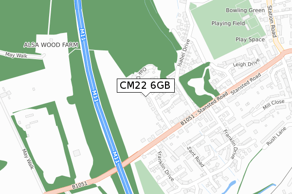 CM22 6GB map - large scale - OS Open Zoomstack (Ordnance Survey) CM22 6GB map - large scale - OS Open Zoomstack (Ordnance Survey)