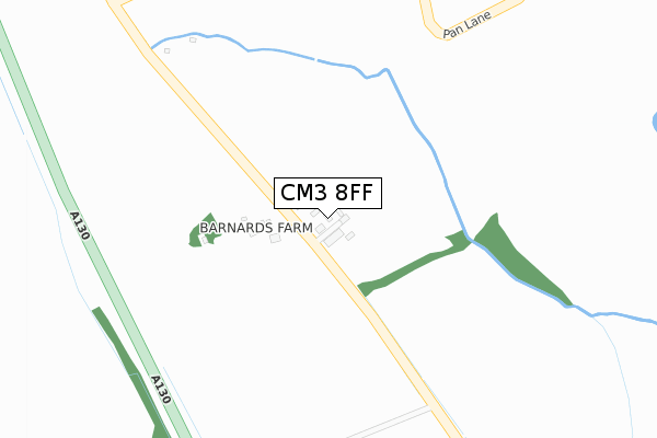 CM3 8FF map - large scale - OS Open Zoomstack (Ordnance Survey) CM3 8FF map - large scale - OS Open Zoomstack (Ordnance Survey)