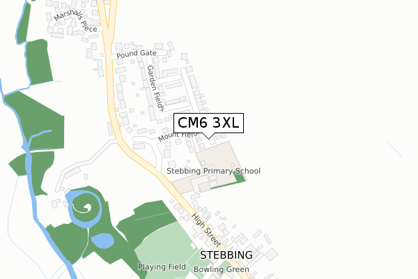 CM6 3XL map - large scale - OS Open Zoomstack (Ordnance Survey) CM6 3XL map - large scale - OS Open Zoomstack (Ordnance Survey)