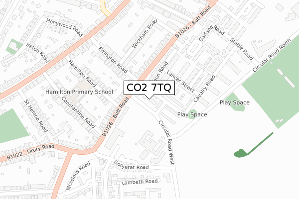 CO2 7TQ map - large scale - OS Open Zoomstack (Ordnance Survey) CO2 7TQ map - large scale - OS Open Zoomstack (Ordnance Survey)