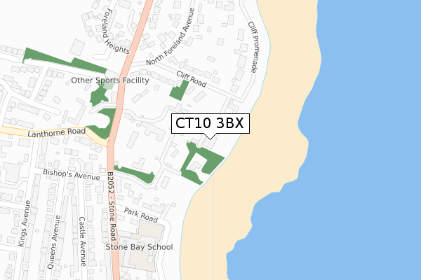 CT10 3BX map - large scale - OS Open Zoomstack (Ordnance Survey) CT10 3BX map - large scale - OS Open Zoomstack (Ordnance Survey)