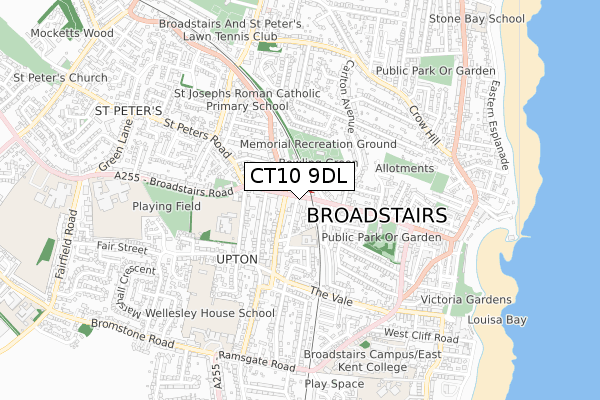 CT10 9DL map - small scale - OS Open Zoomstack (Ordnance Survey) CT10 9DL map - small scale - OS Open Zoomstack (Ordnance Survey)