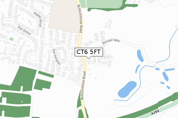 CT6 5FT map - large scale - OS Open Zoomstack (Ordnance Survey) CT6 5FT map - large scale - OS Open Zoomstack (Ordnance Survey)