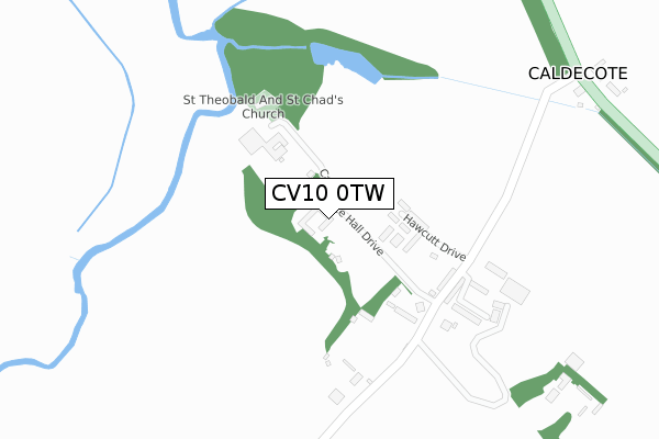 CV10 0TW map - large scale - OS Open Zoomstack (Ordnance Survey) CV10 0TW map - large scale - OS Open Zoomstack (Ordnance Survey)