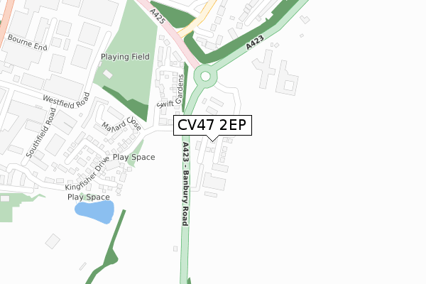 CV47 2EP map - large scale - OS Open Zoomstack (Ordnance Survey) CV47 2EP map - large scale - OS Open Zoomstack (Ordnance Survey)