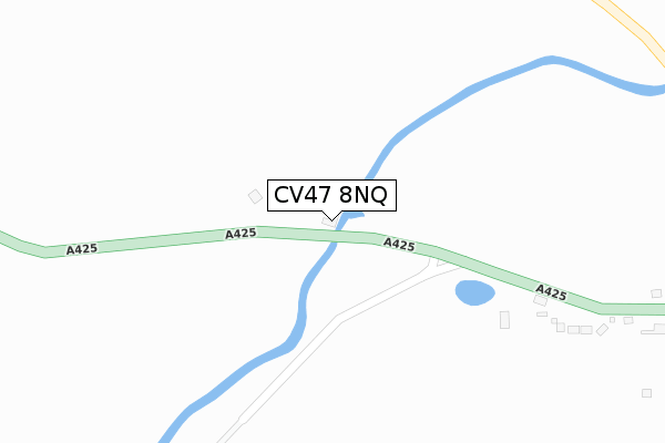 CV47 8NQ map - large scale - OS Open Zoomstack (Ordnance Survey) CV47 8NQ map - large scale - OS Open Zoomstack (Ordnance Survey)