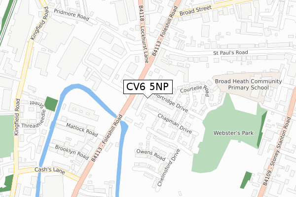 CV6 5NP map - large scale - OS Open Zoomstack (Ordnance Survey) CV6 5NP map - large scale - OS Open Zoomstack (Ordnance Survey)