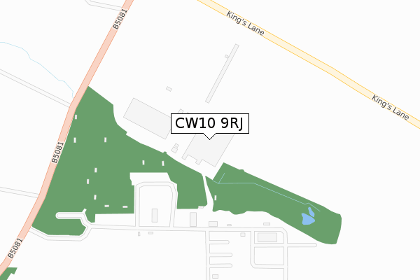 CW10 9RJ map - large scale - OS Open Zoomstack (Ordnance Survey) CW10 9RJ map - large scale - OS Open Zoomstack (Ordnance Survey)