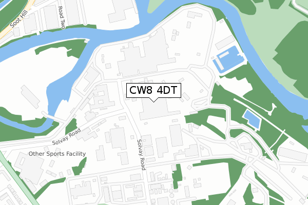 CW8 4DT map - large scale - OS Open Zoomstack (Ordnance Survey) CW8 4DT map - large scale - OS Open Zoomstack (Ordnance Survey)