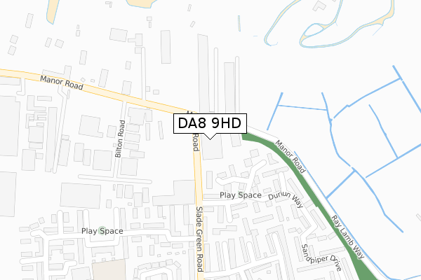 DA8 9HD map - large scale - OS Open Zoomstack (Ordnance Survey) DA8 9HD map - large scale - OS Open Zoomstack (Ordnance Survey)