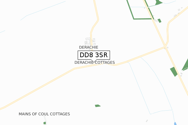 DD8 3SR map - small scale - OS Open Zoomstack (Ordnance Survey)