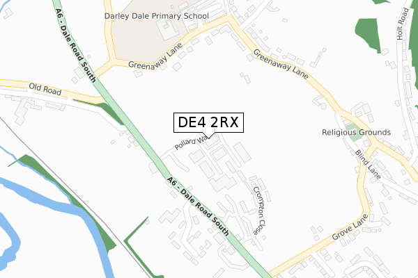 DE4 2RX map - large scale - OS Open Zoomstack (Ordnance Survey) DE4 2RX map - large scale - OS Open Zoomstack (Ordnance Survey)